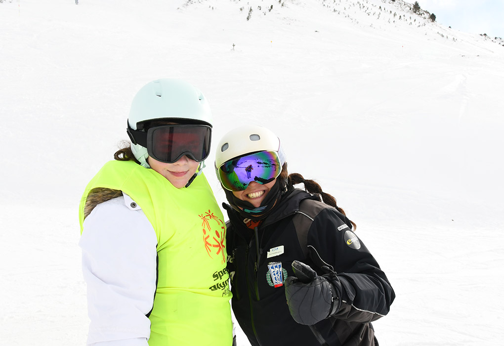 Escuela de deportes de invierno